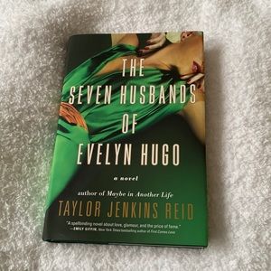 The Seven Husbands of Evelyn Hugo by Taylor Jenkins Reid, in Hardcover